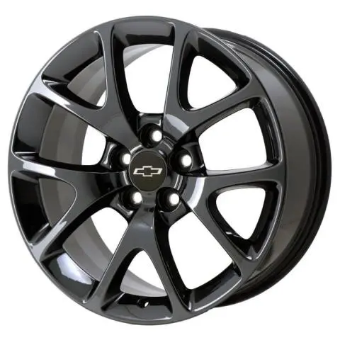 Chevrolet Impala 18 x 8 Factory OEM Wheel 2014-2020 Chevy Gloss Black Rim 337