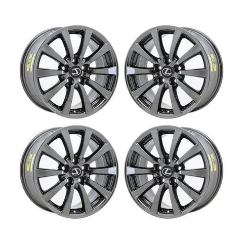 レクサス is250 純正ホイール　4本 Lexus IS250 Wheels Rims Set of 4 Stock Genuine Factory OEM Used