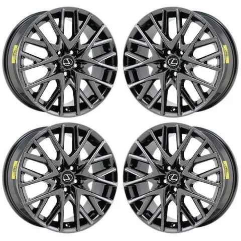 Lexus RC Turbo Wheels Rims Set of 4 Stock Genuine Factory OEM Used