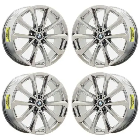 BMW X7 Wheels Rims Set of 4 Stock Genuine Factory OEM Used 86530