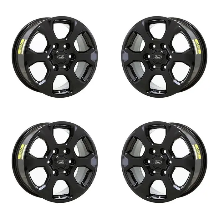 Black Roush Ford Bronco Rims Ford Bronco Wheels Rims Set of 4 Stock Genuine Factory OEM Used 10384 ...