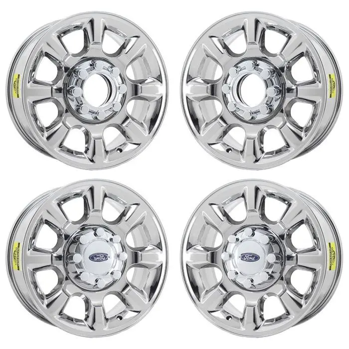 Ford F-250 Wheels Rims Set of 4 Stock Genuine Factory OEM Used 3844 PVD ...