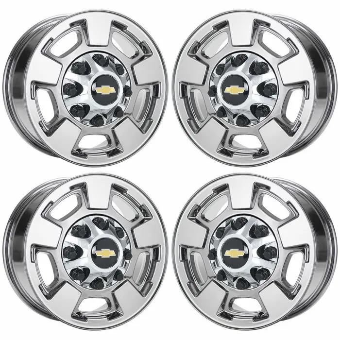 Chevrolet Silverado 2500 Wheels Rims Set of 4 Stock Genuine Factory OEM ...