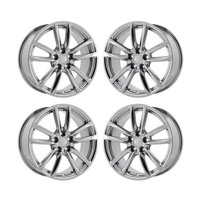 Ss Chrome Rims Chevrolet SS Wheels Rims Set of 4 Stock Genuine Factory OEM Used 5621 ...