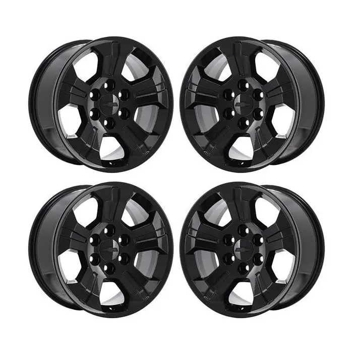 Chevrolet Silverado 1500 Wheels Rims Set of 4 Stock Genuine Factory OEM ...