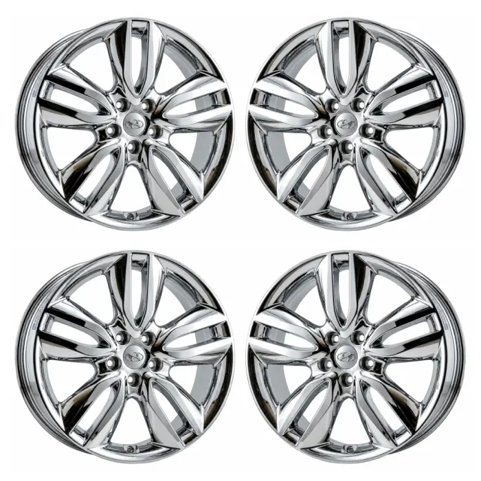 Hyundai Santa Fe Wheels Rims Set of 4 Stock Genuine Factory OEM Used ...