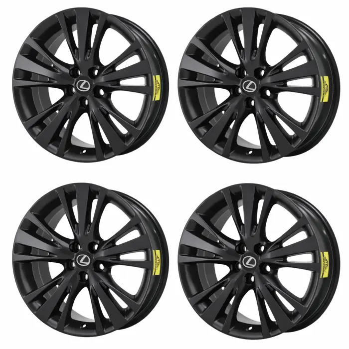 Lexus Rx Black Rims Lexus RX350 Wheels Rims Set of 4 Stock Genuine Factory OEM Used ...