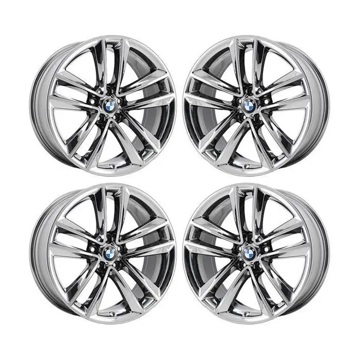 BMW 640i Wheels Rims Set of 4 Stock Genuine Factory OEM Used 86276 PVD ...