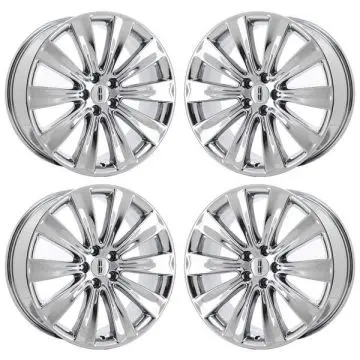 Lincoln MKS Wheels Rims Set of 4 Stock Genuine Factory OEM Used