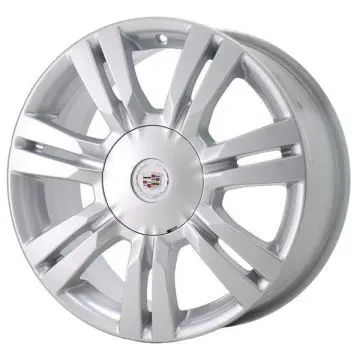 thumbnail image 2 of 18" Replacement Wheel Rim For Cadillac SRX 2010-2016 – Silver – 6-Lug – 120mm Bolt Pattern 2 of 4