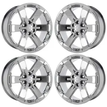 22 Inch Chrome Alloy Wheel For 2014-2023 Cadillac Escalade GMC Sierra Yukon – OEM Style