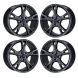 Ford Focus Wheel Rim PVD Black Chrome 10014 Stock Factory OEM Replacement