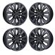 Lincoln Navigator Wheel Rim PVD Black Chrome 10025 Stock Factory OEM Replacement