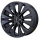 Lincoln Navigator Wheel Rim PVD Black Chrome 10025 Stock Factory OEM Replacement