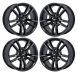 Ford Mustang Wheel Rim PVD Black Chrome 10030 Stock Factory OEM Replacement