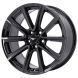 Ford Mustang Wheel Rim PVD Black Chrome 10031 Stock Factory OEM Replacement