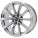 Ford Mustang Wheel Rim PVD Bright Chrome 10031 Stock Factory OEM Replacement