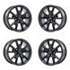 Ford Mustang Exchange Wheels Set of 4-Exchange Rims Set of 4 Gloss Black 10033