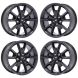 Ford Mustang Wheel Rim PVD Black Chrome 10033 Stock Factory OEM Replacement
