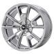 Ford Mustang Wheel Rim PVD Bright Chrome 10033 Stock Factory OEM Replacement