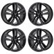 Ford Mustang Wheel Rim PVD Black Chrome 10034 Stock Factory OEM Replacement