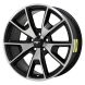 Ford Mustang Wheel Rim Machined Black 10037 (R) Stock Factory OEM Replacement