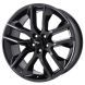Ford Mustang Wheel Rim PVD Black Chrome 10039 Stock Factory OEM Replacement