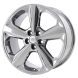 Ford Edge Wheel Rim PVD Bright Chrome 10042 Stock Factory OEM Replacement