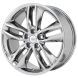 Ford Edge Wheel Rim PVD Bright Chrome 10043 Stock Factory OEM Replacement