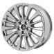 Lincoln MKX Wheel Rim PVD Bright Chrome 10072 Stock Factory OEM Replacement