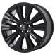 Lincoln MKX Wheel Rim Gloss Black 10074 Stock Factory OEM Replacement