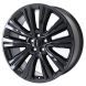 Lincoln MKX Wheel Rim PVD Black Chrome 10074 Stock Factory OEM Replacement