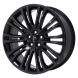 Lincoln MKX Wheel Rim PVD Black Chrome 10075 Stock Factory OEM Replacement