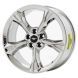 Ford Mustang Wheel Rim PVD Bright Chrome 10081 Stock Factory OEM Replacement
