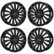 Lincoln Continental Exchange Wheels Set of 4-Exchange Rims Set of 4 Gloss Black 10092