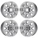 Ford F-250 Wheel Rim PVD Bright Chrome 10100 Stock Factory OEM Replacement