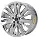 Lincoln MKZ Wheel Rim PVD Bright Chrome 10129 Stock Factory OEM Replacement
