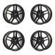 Ford Mustang Exchange Wheels Set of 4-Exchange Rims Set of 4 Gloss Black 10157