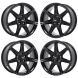 Ford Mustang Exchange Wheels Set of 4-Exchange Rims Set of 4 Gloss Black 10159