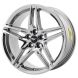 Ford Mustang Wheel Rim PVD Bright Chrome 10162 (F) Stock Factory OEM Replacement