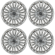 Lincoln Nautilus Wheel Rim PVD Bright Chrome 10214 Stock Factory OEM Replacement