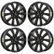 Lincoln Nautilus Exchange Wheels Set of 4-Exchange Rims Set of 4 Gloss Black 10217