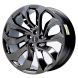 Lincoln Aviator Wheel Rim PVD Black Chrome 10239 Stock Factory OEM Replacement