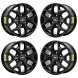 Ford Bronco Exchange Wheels Set of 4-Exchange Rims Set of 4 Gloss Black 10387