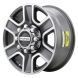 Ford F-250 Wheel Rim Machined Grey 10480 Stock Factory OEM Replacement