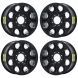 Ford F-250 Exchange Wheels Set of 4-Exchange Rims Set of 4 Gloss Black 10484