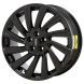 Lincoln Corsair Wheel Rim Gloss Black 10489 Stock Factory OEM Replacement