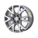 GMC Acadia Wheel Rim Machined Grey 14000 Stock Factory OEM Replacement
