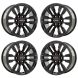 GMC Yukon Exchange Wheels Set of 4-Exchange Rims Set of 4 Gloss Black 14024
