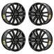 Chevrolet Traverse Exchange Wheels Set of 4-Exchange Rims Set of 4 Gloss Black 14066